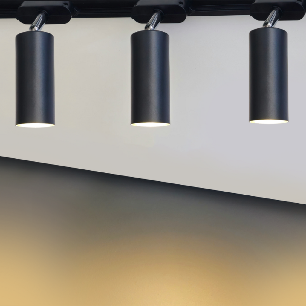 LATINO - CABEZAL GU10 NEGRO