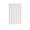 Plancha de números 101-250 (1 juego) apaisados IBC-04-07-A