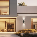 Spot rectangular exterior; IP44; 10*11*15.3cm GU10 negro