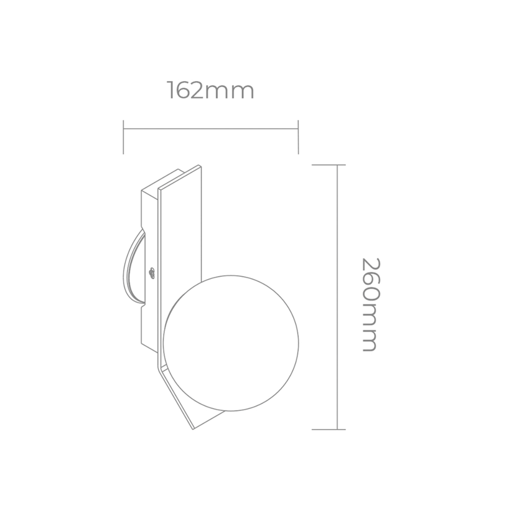 Aplique Solo 1xG9 Negro Mate