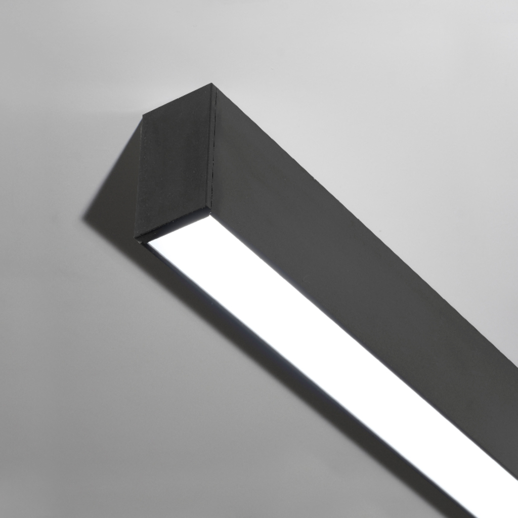 Perfil Lineal LED Dyna 1.8m Negro