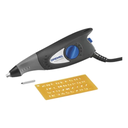 Dremel Egraver lápiz Grabador + Plantilla de letras + Punta
