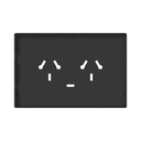 TOMACORRIENTE BI-NORMA DOBLE CON USB-C MILAN MACROLED, AC 250V, 10A MAX. BASTIDOR METALICO, SIN FRENTE