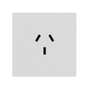 TOMACORRIENTE MIGNON 20A MILAN MACROLED, AC 250V, MIGNON 20A MAX. BASTIDOR METALICO, SIN FRENTE