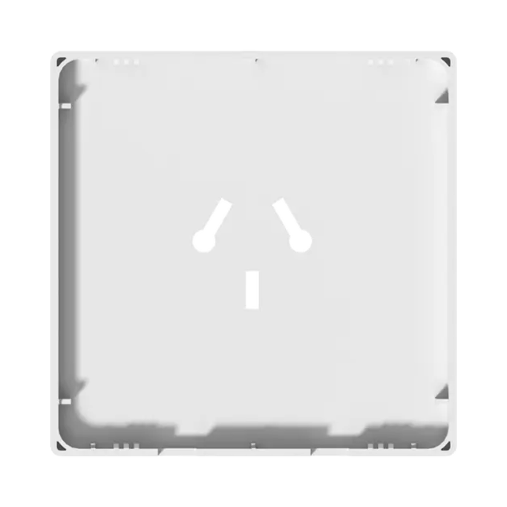 TOMACORRIENTE MIGNON BI-NORMA MILAN MACROLED, AC 250V, 10A MAX. BASTIDOR METALICO, SIN FRENTE