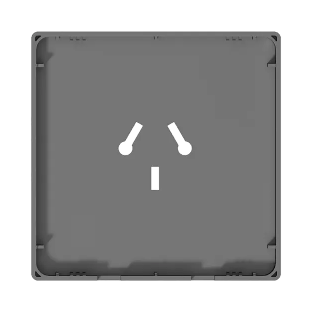 TOMACORRIENTE MIGNON BI-NORMA MILAN MACROLED, AC 250V, 10A MAX. BASTIDOR METALICO, SIN FRENTE