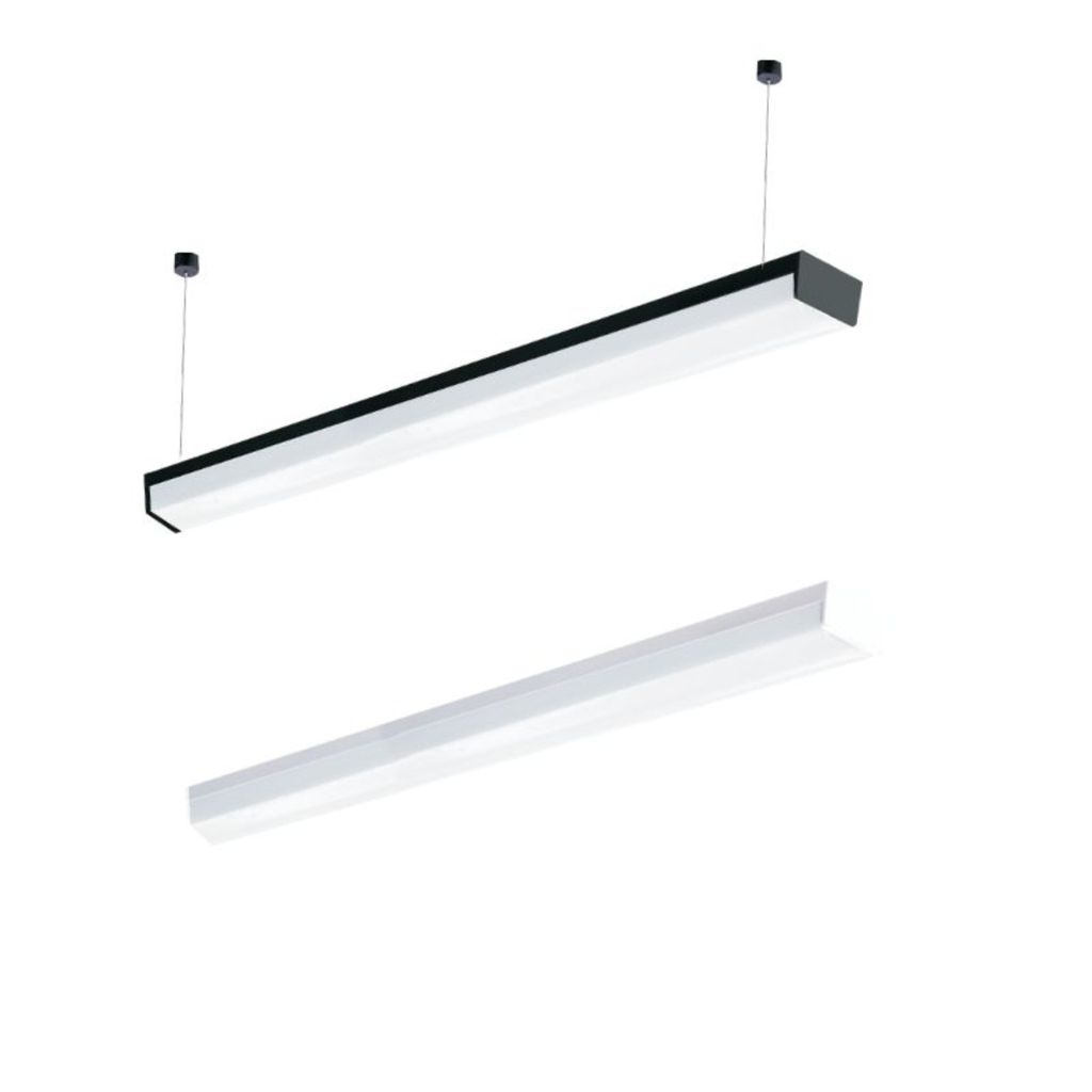 CONEXA S - APLIQUE BARRA LED 18W BLANCO DINAMICO 60X590X36MM NEGRO