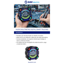 MULTÍMETRO DIGITAL SMART RMS. LCD COLOR.