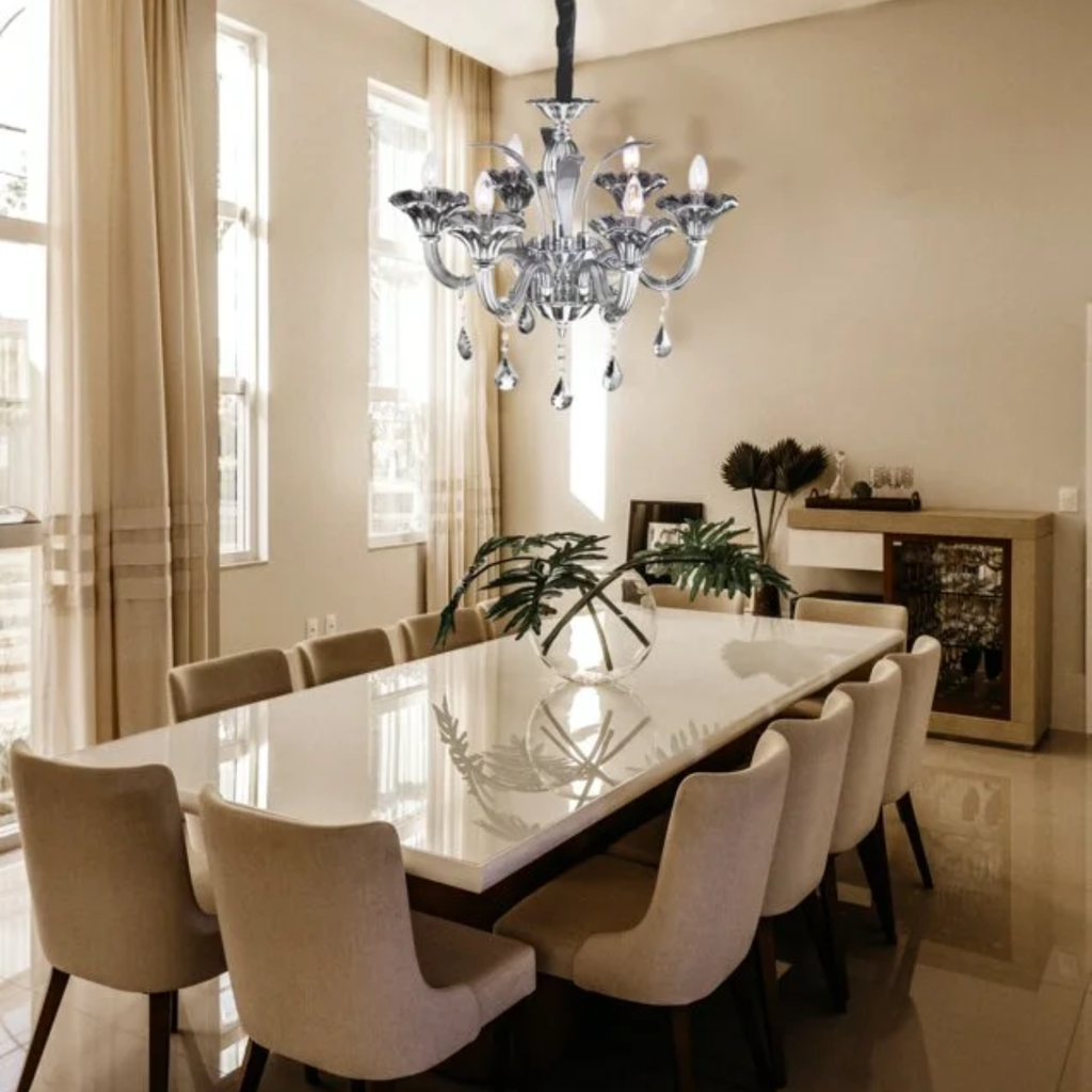 OPERA - COLGANTE CRISTAL 6XE27 LED