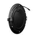 PANEL FLAT CIRCULAR NEGRO MACROLED 18W AC85-265V NEUTRO 4500K