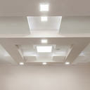 PANEL FLAT CUADRADO NEGRO MACROLED 18W AC85-265V FRIO 6000K