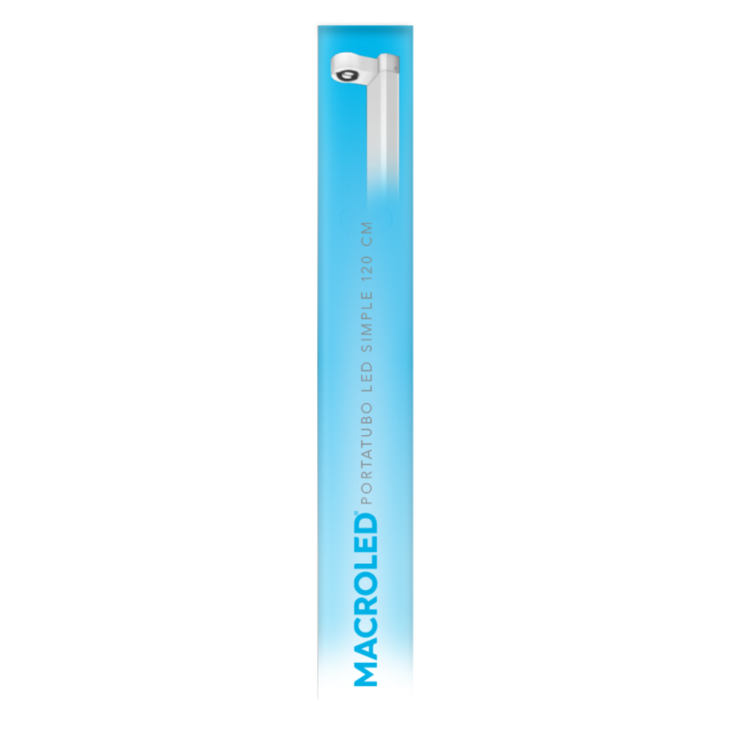 LISTON PARA TUBO DE LED T8 120CM SIMPLE