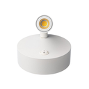 ARTEFACTO LIT APLIQUE DE PARED DE ALUMINIO 3W 3000K Φ105 x 65 BLANCO