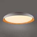 Iluminación Interior de techo VK LYSE 36W plata-madera 2160 D 530 x H 80mm