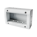 Caja 4 módulos IP40 Color: Gris