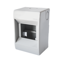 Caja para interruptores termomagnéticos  4 módulos Color: Gris