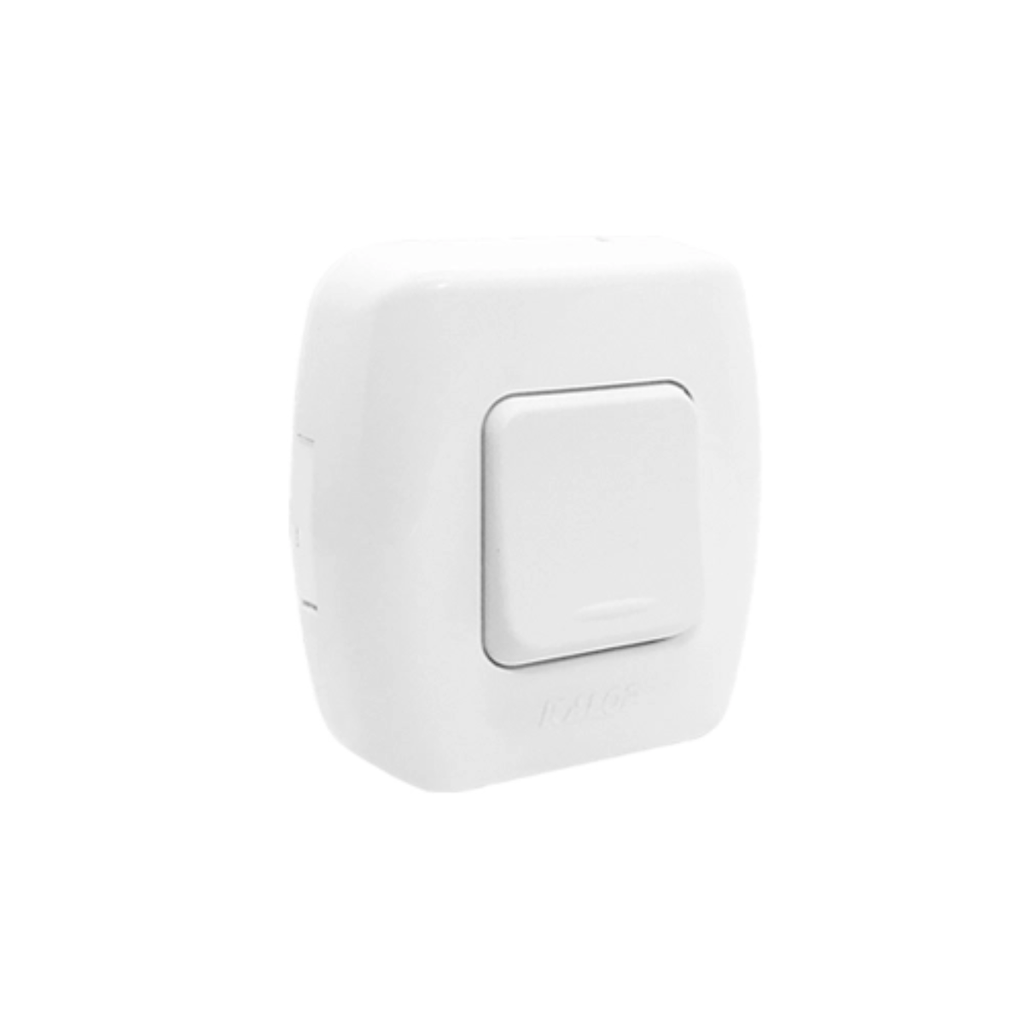Tekna 1 interruptor Color: Blanco