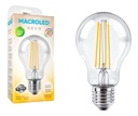BULBO A60 FILAMENTO MACROLED 8W E27 AC180-265V CALIDO 2700K