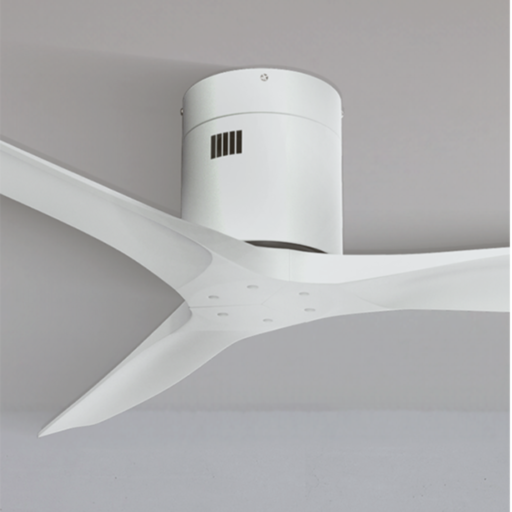 Ventilador Smart Aruba - Diam: 52'' - Motor: DC 40w Blanco - Aspas Madera - Blanco - Sin Luz