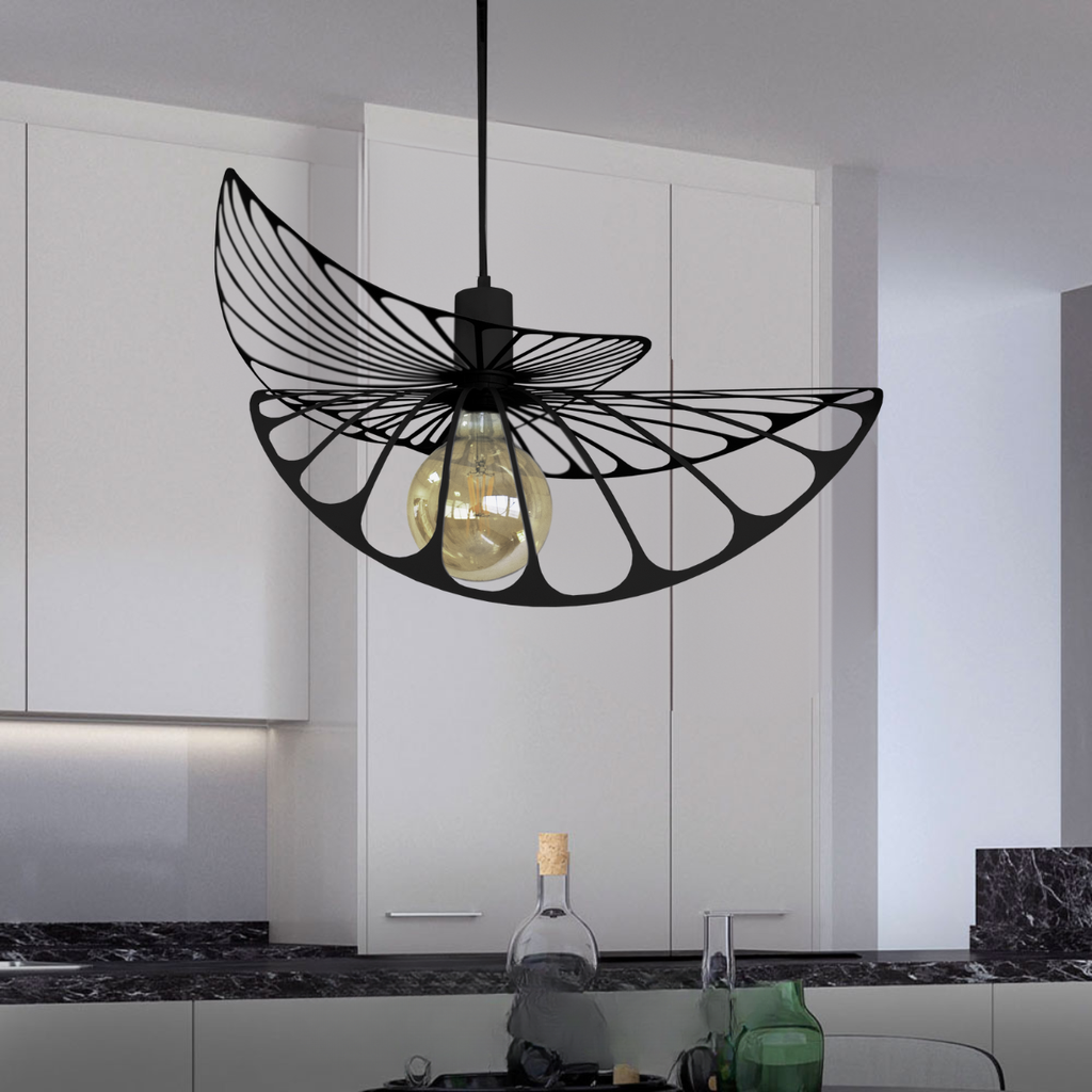Colgante "POTENZA" 1x E-27 (H:400 L:650 A:550)