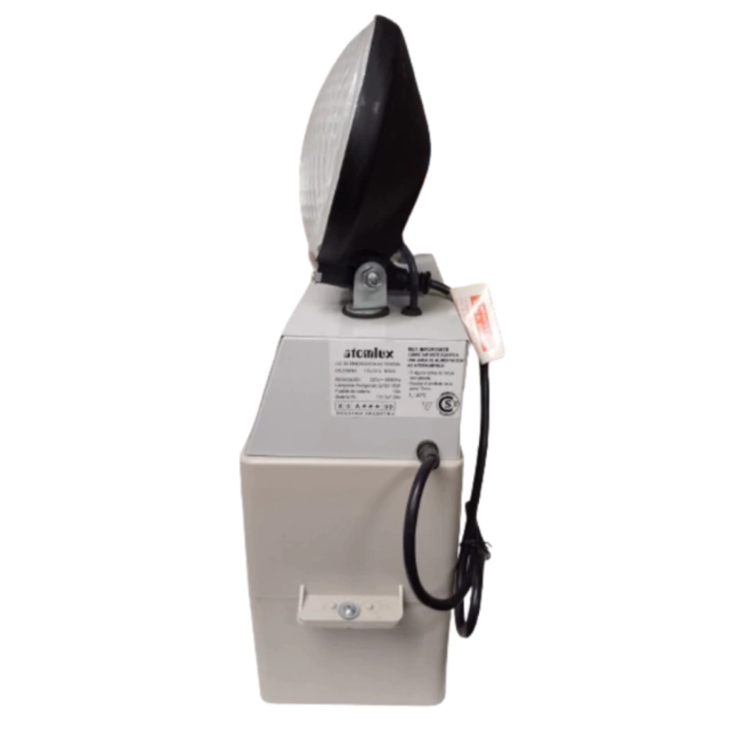 Dis-ATOMLUX 8090 CENTRAL 2 FAROS 55W Y BATERIA 5HS