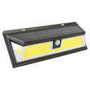 Aplique solar 10w c/ sensor de movimiento IP65 Macroled calido