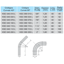 Curva 45º galvanizada Daisa en caliente - Diámetro nominal 2", (50,80 mm)
