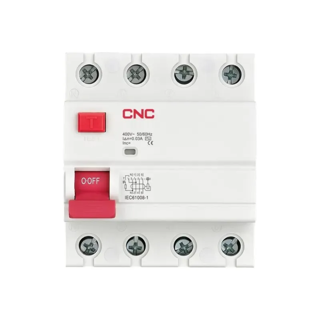 Diferencial 4x63A 30mA 6kA 230/400V 50Hz Tipo AC Curva=C
