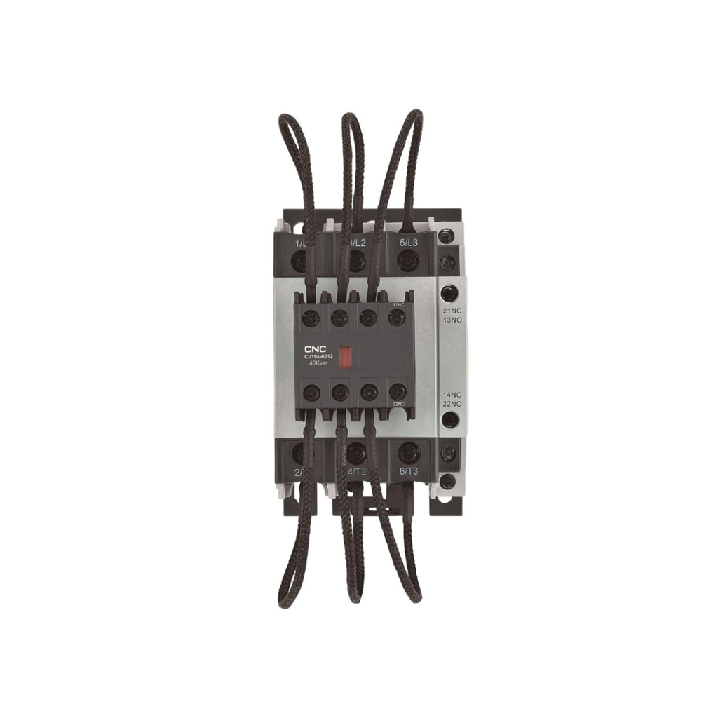 Contactor p/Capacitor 12 kVAr 400v + Auxiliar 1NA+2NC Bobina 220v