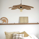 NERVO LAMPARA MESINA PAPEL KRAFT TOSTADO 60CM