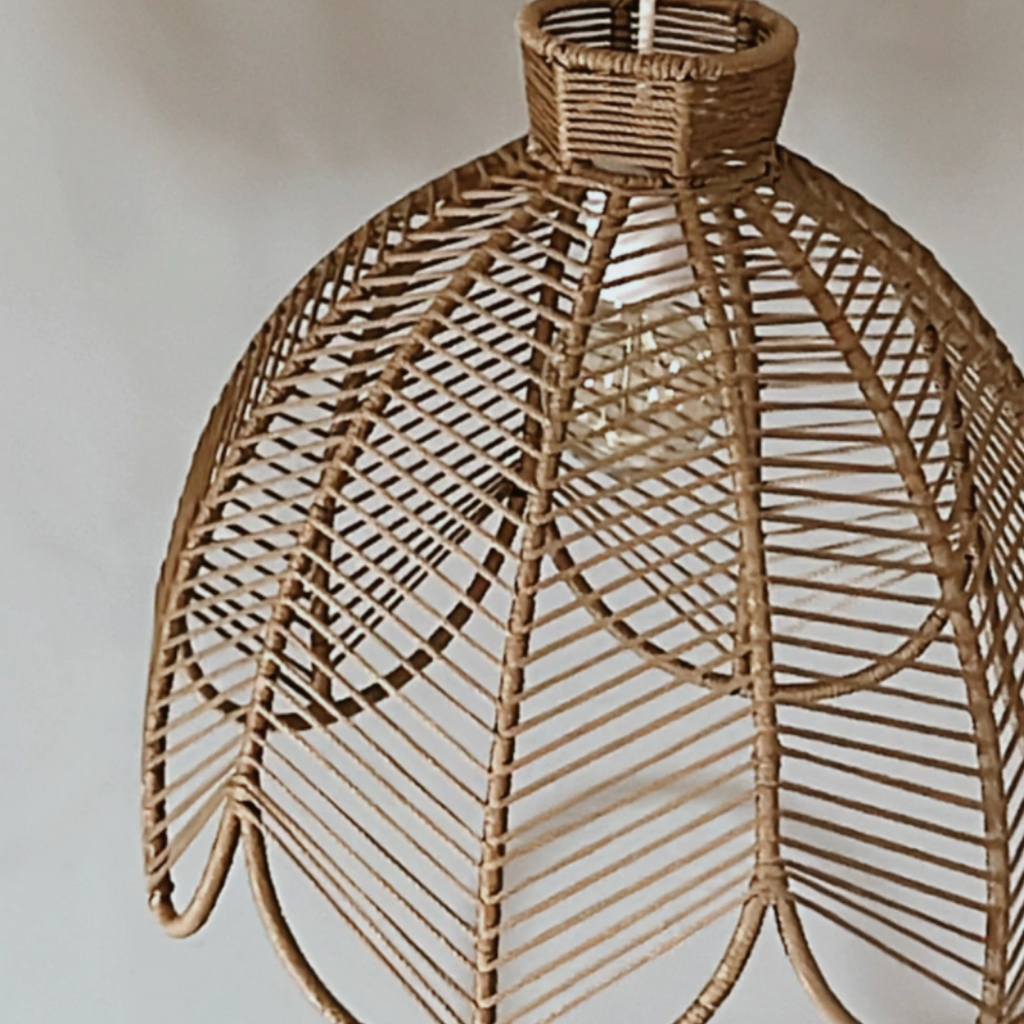 NERVO LAMPARA PERUGIA PAPEL KRAFT TOSTADO 45X42