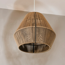 NERVO LAMPARA FERRARA KRAFT TOSTADO 40X35CM