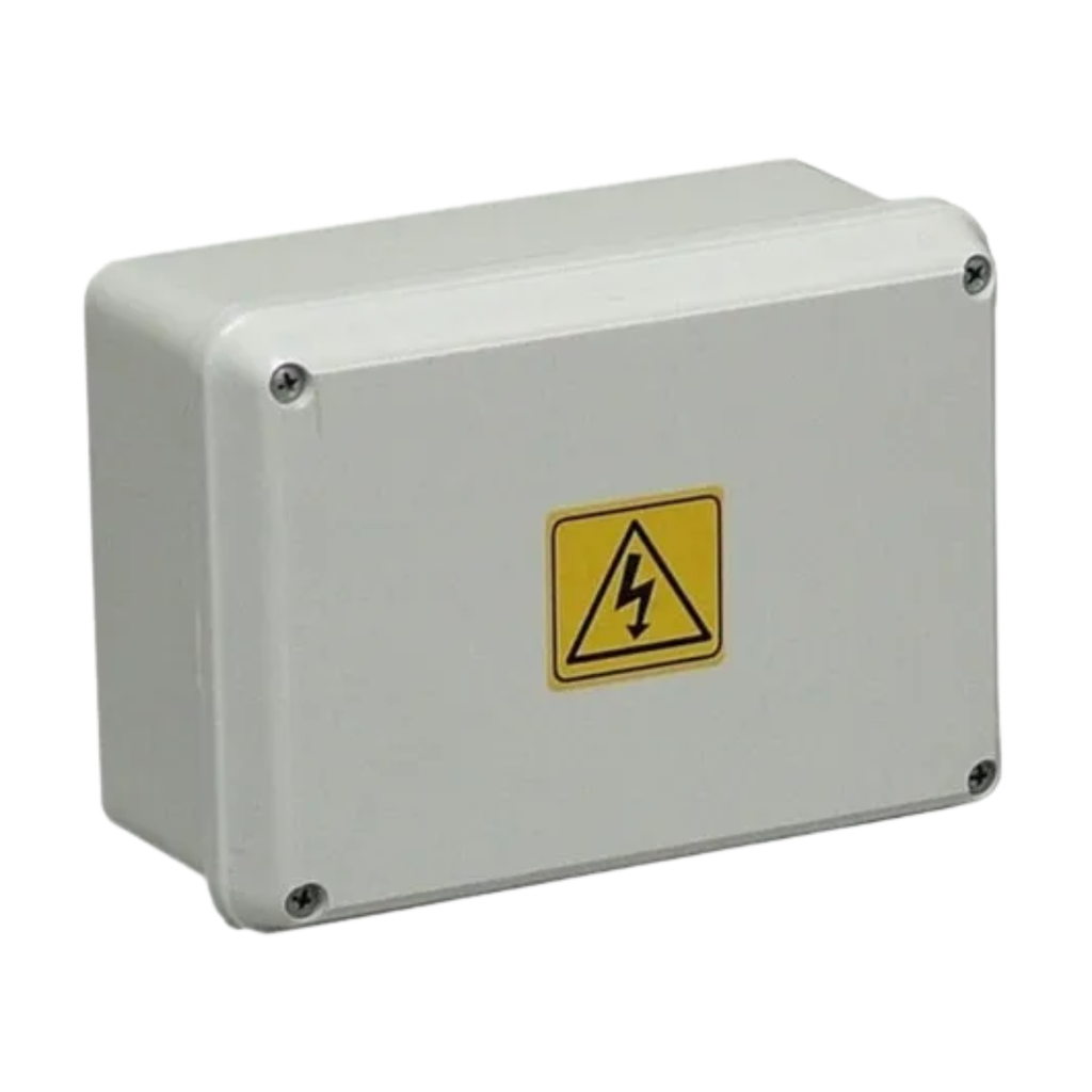 Cajas de Paso Plasticas blancas de Exterior de Superficie interior:150 x 200 x 75 mm Exterior:162 x 212 x 81 mm