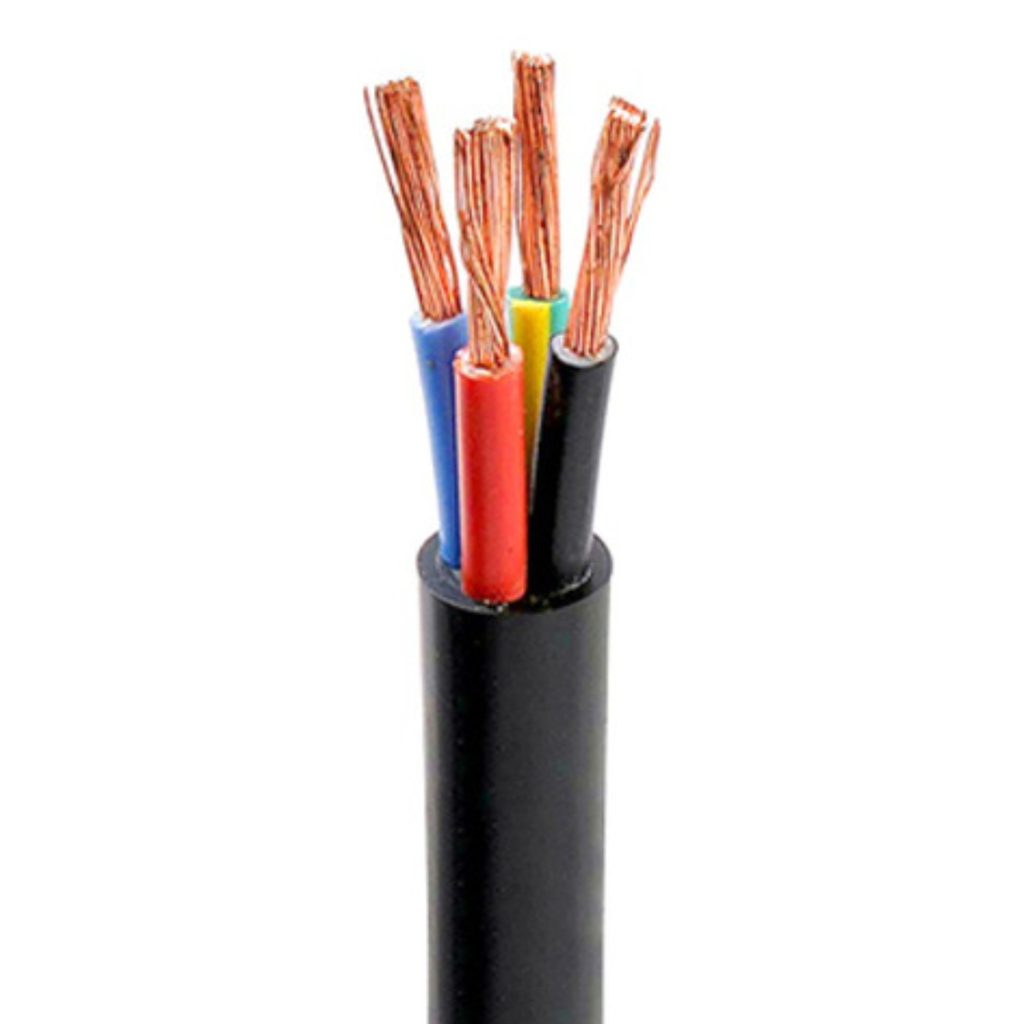 Taller Redondo 4 x 6mm Negro