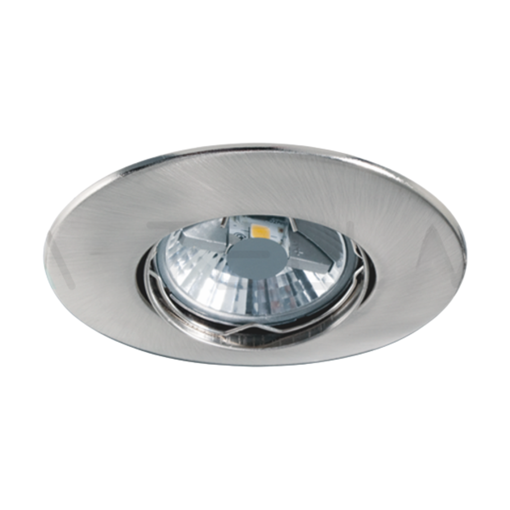 Spot Embutir GEBO II  P/ GU10 con mov. cardánico apto p/ Dicro GU10 - Blanco