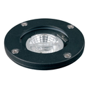 Spot Embutir CEIBO  en piso. Apto intemperie.  Incluye bornera y prensacable y camisa plástica de protección.