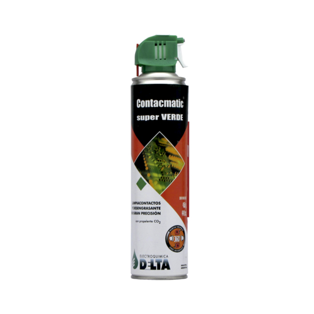 Contacmatic Super Verde, con propelente CO2  230cc / 225g 
