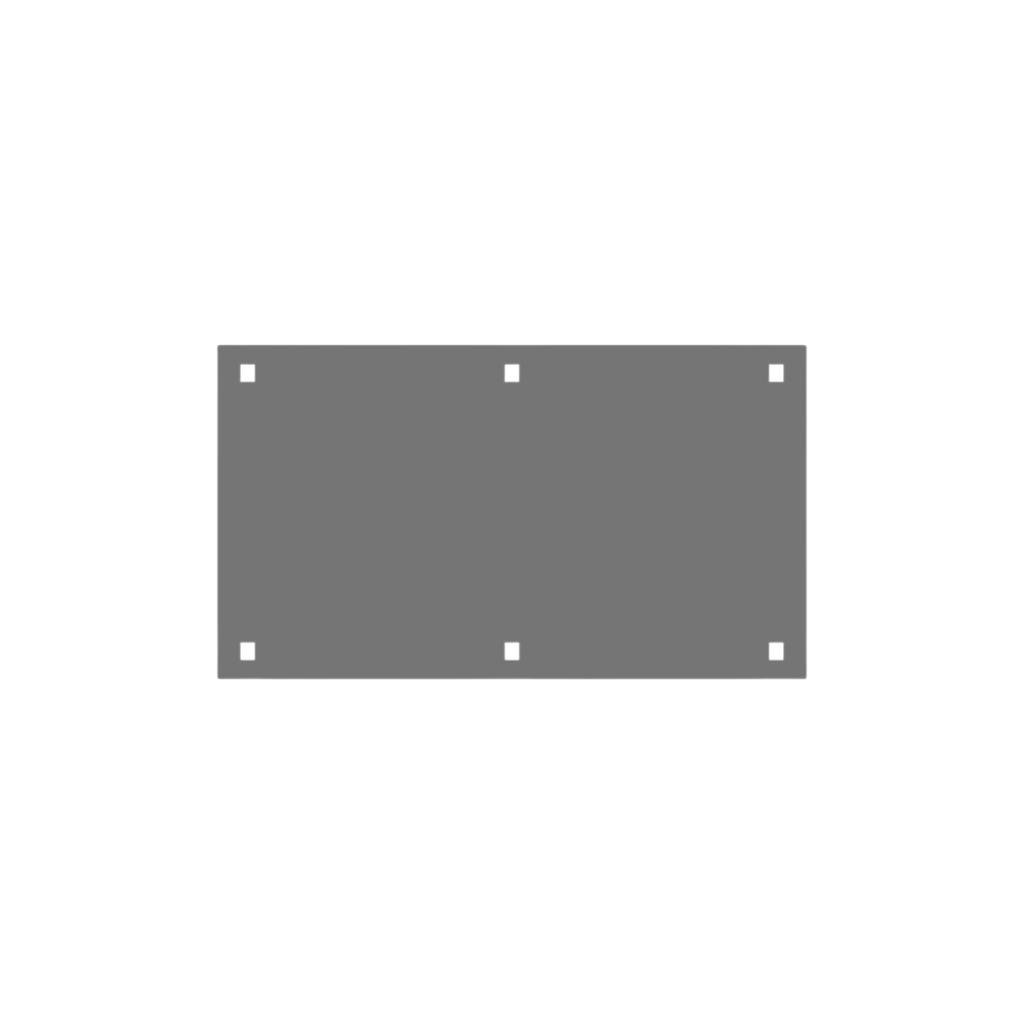 PLACA PORTANTE PARA CBOX EN GRIS