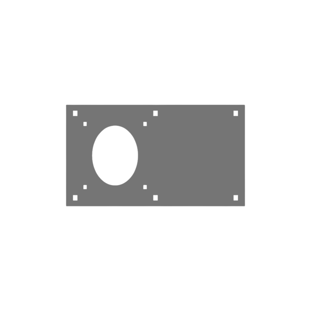 PLACA PORTANTE PARA CBOX EN GRIS