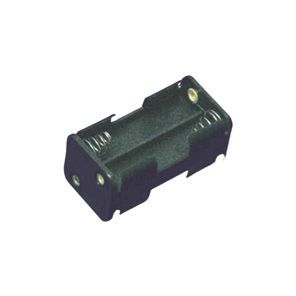 PORTAPILA 4XAA CUADR C/CLIP BAT