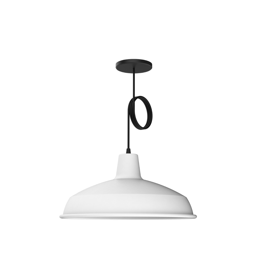 BELL01. COLGANTE ALUMINIO BLANCO/B C/CABLE (1190916)