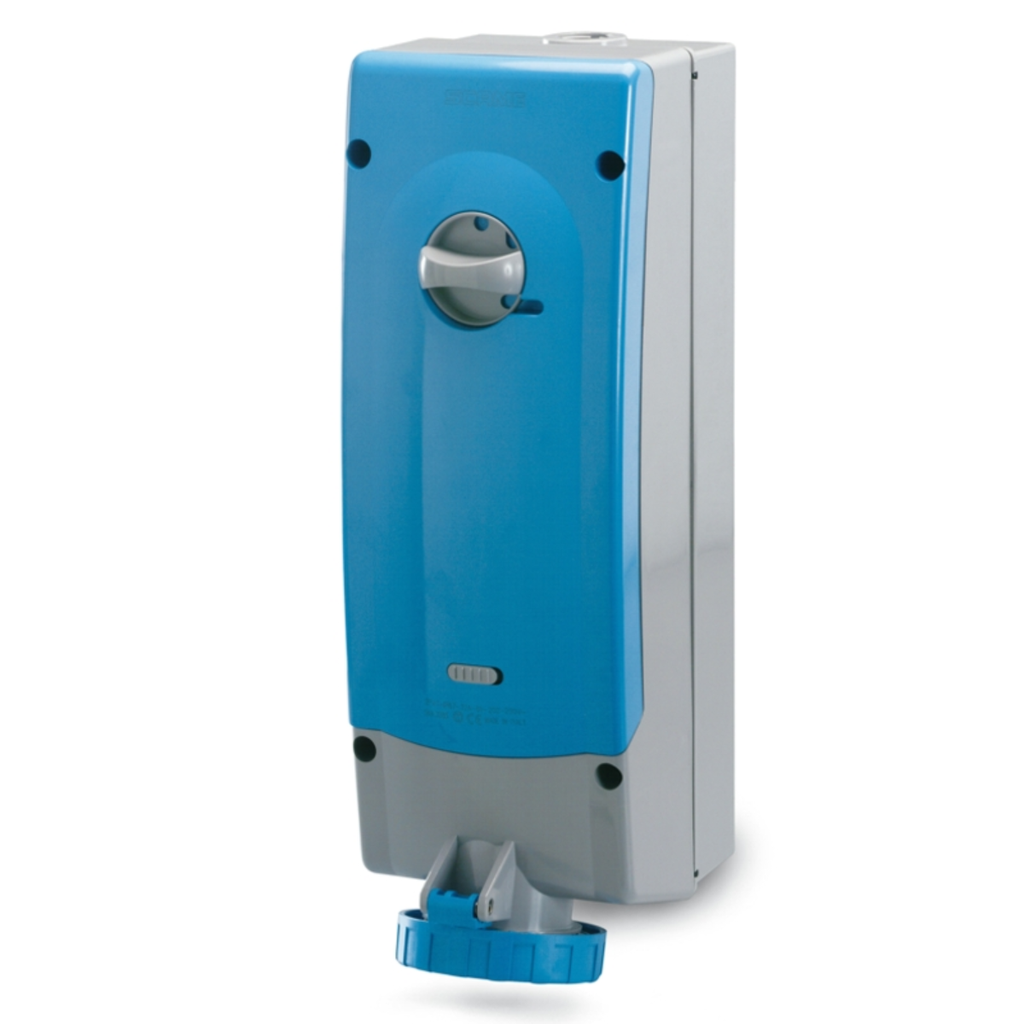 Dis-BASE C/BLOQUEO IP67 2P+T 16A