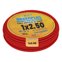 Cable Unipolar 2.5mm Argenplas Rojo