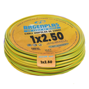 Cable Unipolar 2.5mm Argenplas Verde Amarillo