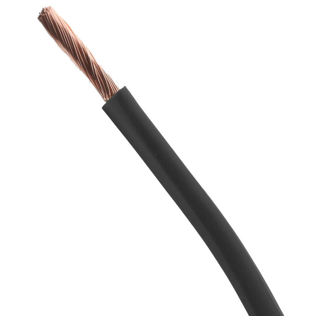 Cable Unipolar 4mm Argenplas Negro