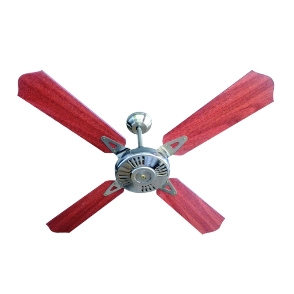 Ventilador de techo de cuatro palas cedro o roble 1200 mm. (Platil)