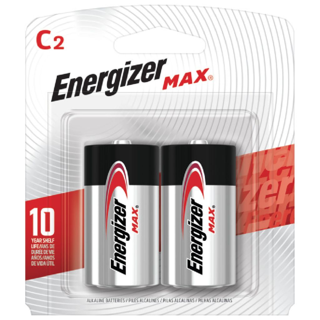 Pila Alcalina Energizer C E93 Blister x 2