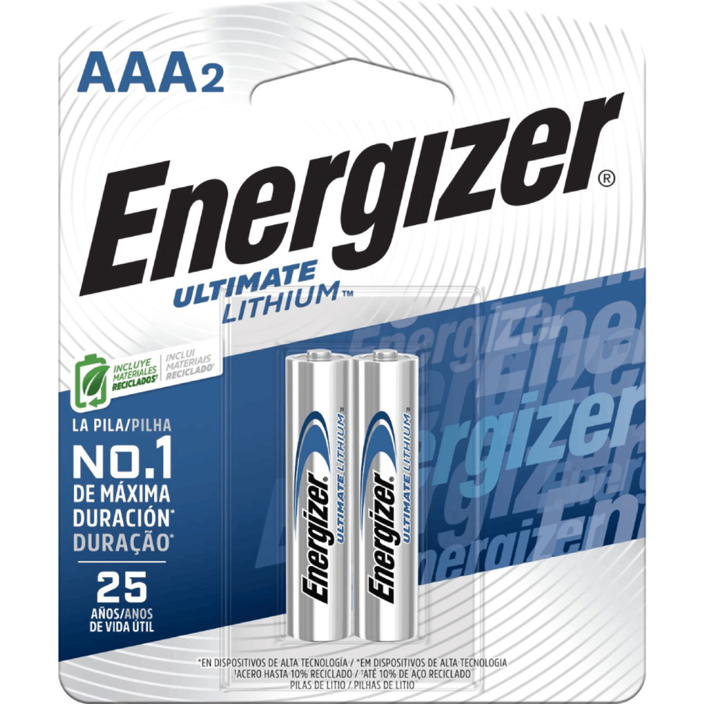 Pila Litio AAA L92 Blister x 2 (Singapur)