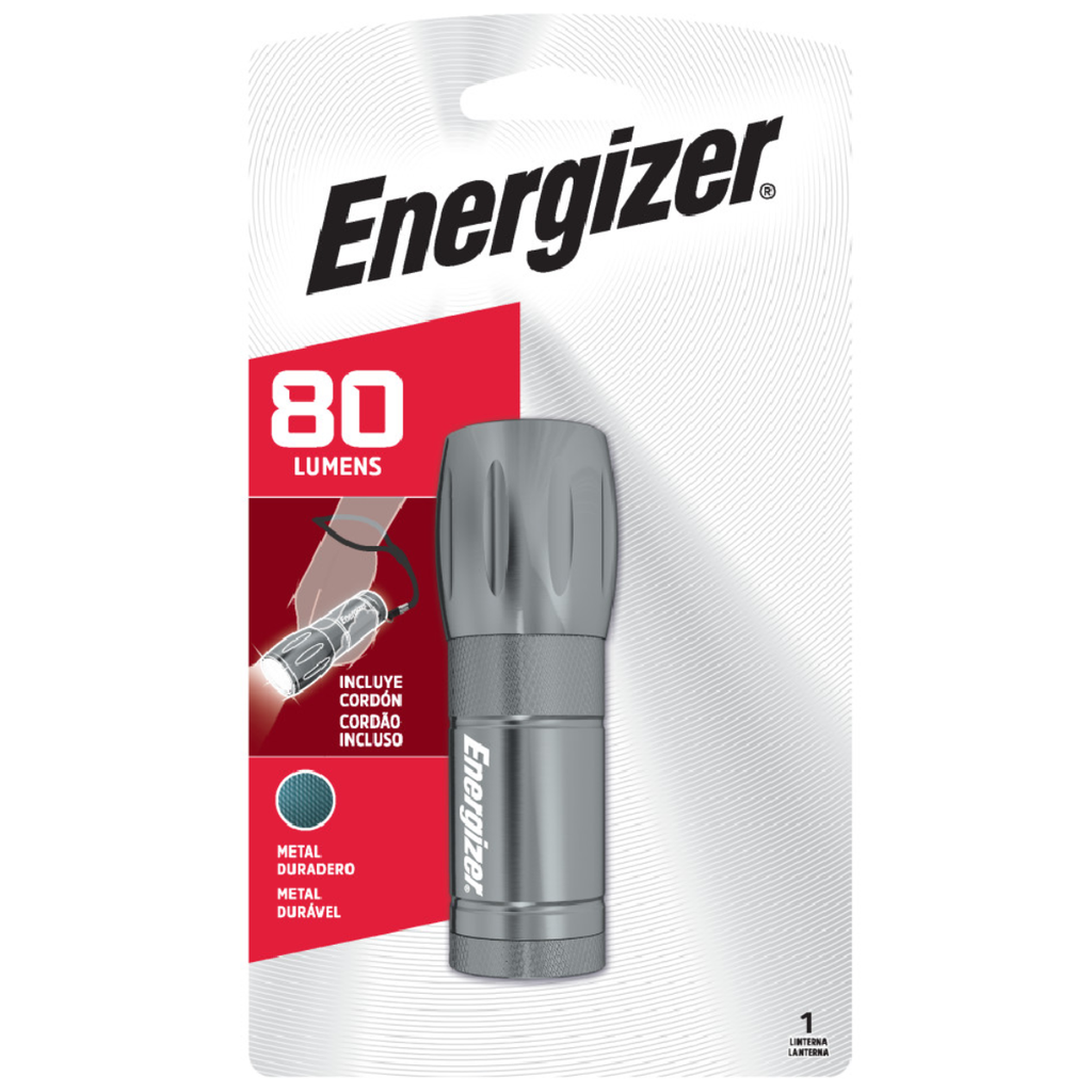 Linterna Hogar Linterna Compacta Metalica Blister x  (ML33AV4) 