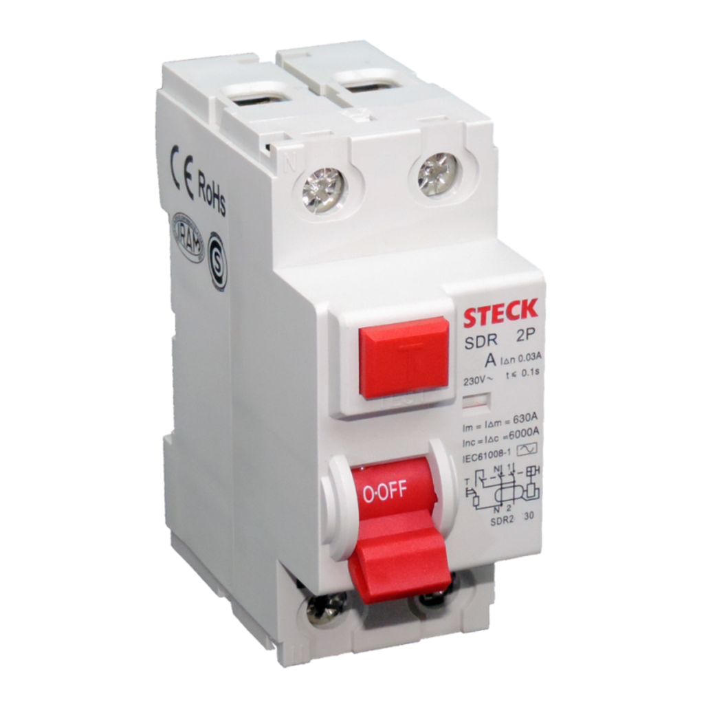 INTERRUPTOR DIFERENCIAL 2P 25A 30MA 230V